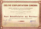 CELTIC EXPLOITATION CINEMA PARIS (P.B) - Cinéma & Theatre