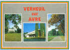 Carte Postale 27. Verneuil-sur-Avre  Ecole Des Roches  Vion Trés Beau Plan - Verneuil-sur-Avre