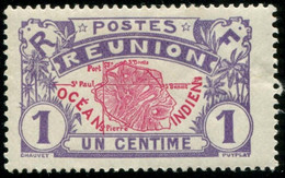 Pays : 401 (Réunion : Colonie Française)  Yvert Et Tellier N° :  56 (*) - Ungebraucht