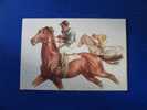 CARTE POSTALE SUR LE THEME DES CHEVAUX DE COURSE HIPPISME CHEVAL/  JOCKEYS - Horse Show