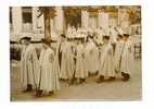 BRUSSEL Mgr Forni En Cortege A L´eglise Du Sablon  (echte Persfoto Belgapress) 1955 18 Op 13 - Laeken