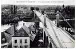 BEAUMONT SUR SARTHE  VUE PANORAMIQUE DU PONT SUSPENDU  (24) - Beaumont Sur Sarthe