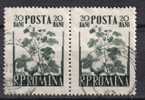 Rumänien; 1955; Michel 1548 O; Nutzpflanzen - Usado