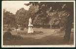 Recreation Ground & Statue Lichfield Stafford Staffordshire Postcard  - Ref 3 - Andere & Zonder Classificatie