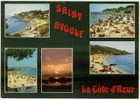 83. Cpsm. SAINT-AYGULF. Les Plages. 5 Vues - Saint-Aygulf