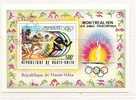 Alto Volta - Foglietto Usato: Preolimpica Dei Giochi Olimpici Di Montreal 1976 - Zomer 1976: Montreal