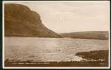 Real Photo Postcard Loch Brora And Carrol Rock Brora Sutherland Scotland  - Ref 9 - Sutherland