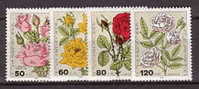2269) Berlin Mi.Nr.680-683 Postfrisch (Rosen) ** - Rosas