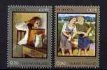 Finlande** N° 728/729 - Europa - Année 1975 . Tableaux - Unused Stamps