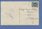 193 Op Kaart  Met Sterstempel (Relais) * VERREBROEK * - 1922-1927 Houyoux