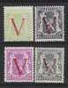 Belgie OCB 670 / 673 (*) - Unused Stamps