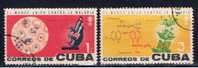 C+ Kuba 1962 Mi 817 819 - Used Stamps