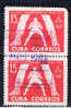 C+ Kuba 1963 Mi 842 (Paar) - Used Stamps