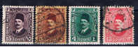 ET+ Ägypten 1927 Mi 123-24 128-29 - Used Stamps