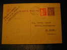 Entier Postal Type Paix 1936 Avec Complément D´affarnchissement Pour La SUISSE - 1932-39 Vrede