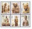 1997-9 CHINA Maiji Grottoes 6V STAMP - Unused Stamps