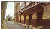 CP - TYPICAL STREET SCENE WITH CHAPEL OF CHRIST IN THE BACKGROUND - OLD SAN JUAN - PUERTO RICO - Puerto Rico