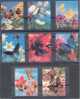 BHUTAN - BUTTERFLIES, FULL SET +  SHEETLET 3-D STAMPS VF MNH **! - Bhutan