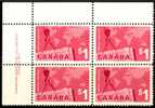 Canada (Scott No. 411 - Export) [**] Bloc Inscription / Plate Bloc - Neufs