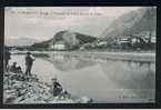 Early Postcard Fishing Montmelian Savoie France - Vue Prise De La Rive Gauche De I´Isere - Ref A21 - Montmelian