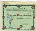 CARTE AVEC ENVELOPPE  - DIPLOME A DECERNER : REINE DES DEBROUILLARDES - LAPIN STANLEY    ILLUSTR.  DAN SALEL - Altri & Non Classificati