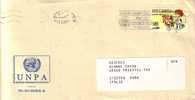 E055 - ONU UNO GENEVE N°221 LETTRE 10/12/1992 PERSONNES AGEES - Covers & Documents