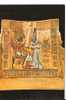 CP -TUT ANKH AMEN TREASURES - THE BACK PANEL OF THE KINGS THRONE - 250 - SCENE CHARMANTE SUR LE TRONE DU ROI  - EGYPTE - Antiek