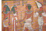 CP - LOUXOR - OSIRIS - THE KING AND THE GODDESS NUT - ISIS - - Antiek