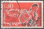 Israel 1955 Michel 111 O Cote (2007) 0.25 Euro Jardinier Cachet Rond - Gebruikt (zonder Tabs)