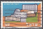 Israel 1959 Michel 177 O Cote (2007) 0.25 Euro 50 Ans Tel Aviv - Usati (senza Tab)