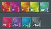 GRAN BRETAÑA 1994 - TO PAY STAMPS SET OF 9 STAMPS - YVERT Taxe Nº 98-106 - Ohne Zuordnung