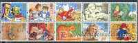 GRAN BRETAÑA 1994 - GREATING STAMPS BOOKLET WITH 10 STAMPS AND 10 LABELS - YVERT 1738-1747 - Sin Clasificación