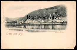 ALTE POSTKARTE GRUSS AUS ALF BURG ARRAS Alf-Bullay Castle Chateau Cpa Postcard AK Ansichtskarte - Alf-Bullay