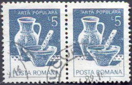 Pays : 410 (Roumanie : République Socialiste)  Yvert Et Tellier N° :  3425 (o)  En Paire - Used Stamps