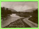 LINN OF DEE, UK  - ROAD AND RIVER - CARD TRAVEL IN 1926 - - Aberdeenshire
