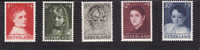 Pays-Bas Yv.no.680/4 Neufs** - Unused Stamps