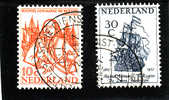 Pays-Bas Yv.no.671/2 Obliteres - Gebruikt