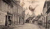 80 MOREUIL - RUE DE LA GARE   Année 1923  Photo HONDART,Moreuil - Moreuil