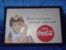 Miroir "COCA COLA" Pin Up - Other & Unclassified