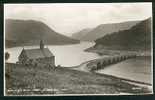 Real Photo Postcard Rhayader Elan Valley Gareg Ddu Dam Radnor Wales - Ref A48 - Radnorshire