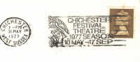 1977 Grande Bretagne  Chichester  Théâtre Teatro Theatre - Teatro