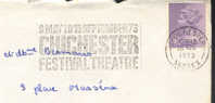 1973 Angleterre   Chichester  Théâtre Teatro Theatre - Teatro