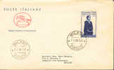 1958 Italia  FDC  Théâtre Teatro Theatre  Eleonora Duse - Theater