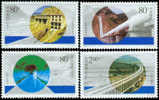 2001 CHINA WATER PROJECT 4V - Unused Stamps