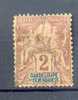 GUAD 109 - YT 28 Obli - Used Stamps