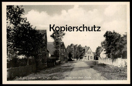 ALTE POSTKARTE GRUSS AUS LANGEN KREIS LINGEN EMS PARTIE AUS DEM DORFE LENGERICH Cpa Postcard AK Ansichtskarte - Lengerich