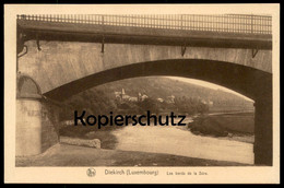 ALTE POSTKARTE DIEKIRCH LES BORDS DE LA SURE LUXEMBOURG LUXEMBURG Cpa Postcard AK Ansichtskarte - Diekirch