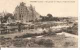 SOLESMES . VUE GENERALE DE L ABBAYE ET VALLEE DE LA SARTHE . J. MALICOT PHOT. - Solesmes