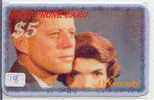 President KENNEDY Sur Prepaidcarte (18) John F. Kennedy President USA - Personaggi