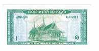 CAMBODIA,1 RIEL 1956-75 K4 SC   DL-4171 - Cambodja